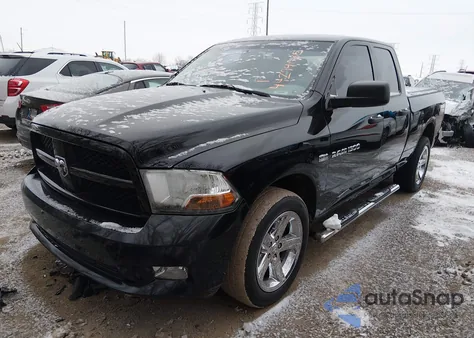 2012 Ram 1500 St z USA, uszkodzony, nr VIN 1C6RD7FTXCS308556